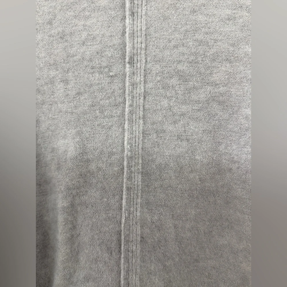 Free People Wool Blend Relaxed Grey Raglan Sweater - Picture 12 of 13